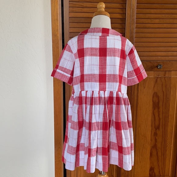 Lacey Lane | Red & White Checkered Hopscotch Dress | 7 - Picture 6 of 16